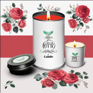 Rose Otto Candle
