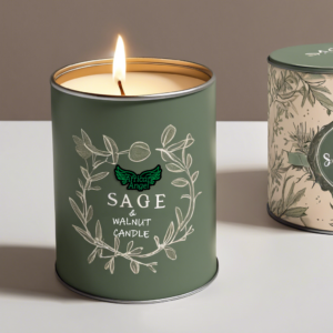 Sage & Walnut Candle
